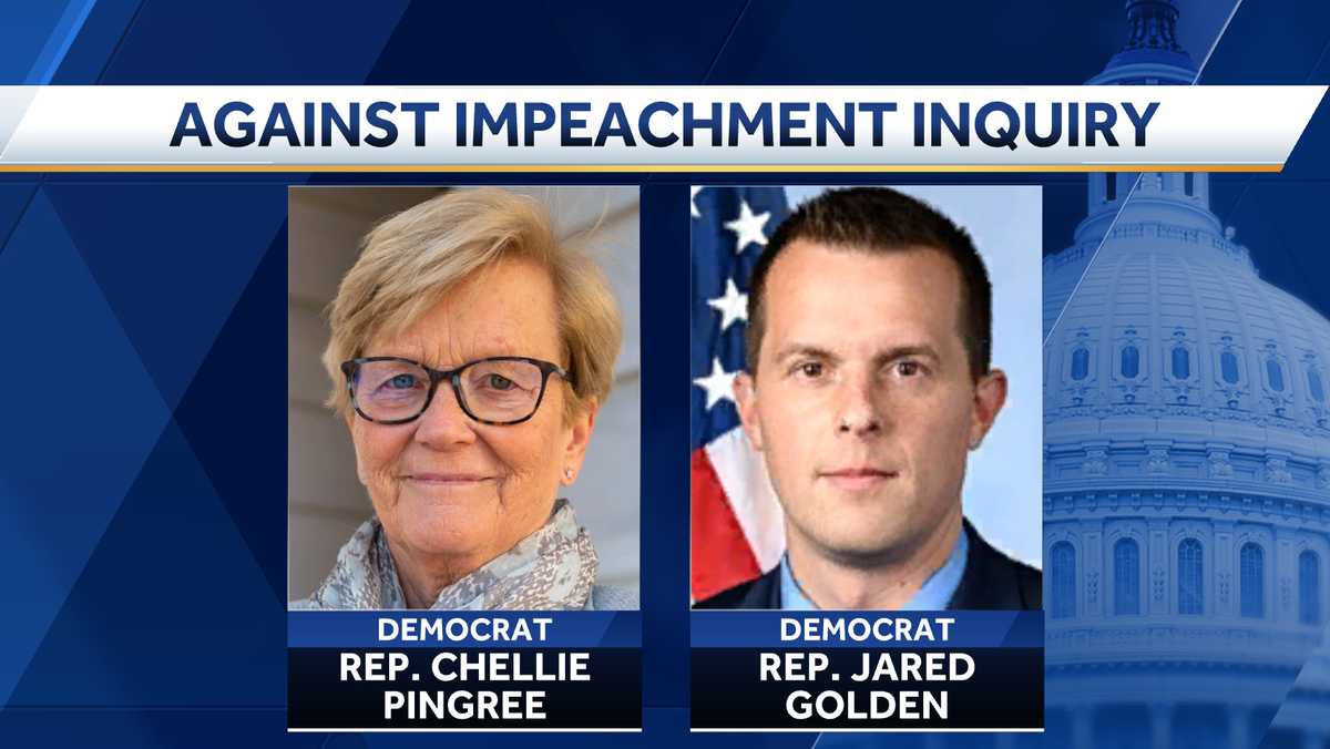 Maine representatives oppose impeachment inquiry against President Biden