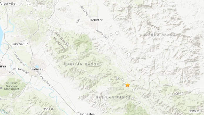 Third earthquake in less than a day hits California state park area