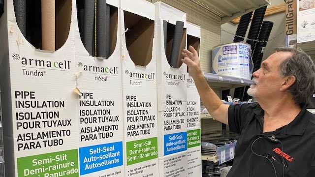 Demand for pipe covers, other winterization items soar as temperatures drop - Vimarsana News
