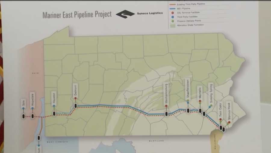 Mariner East pipelines
