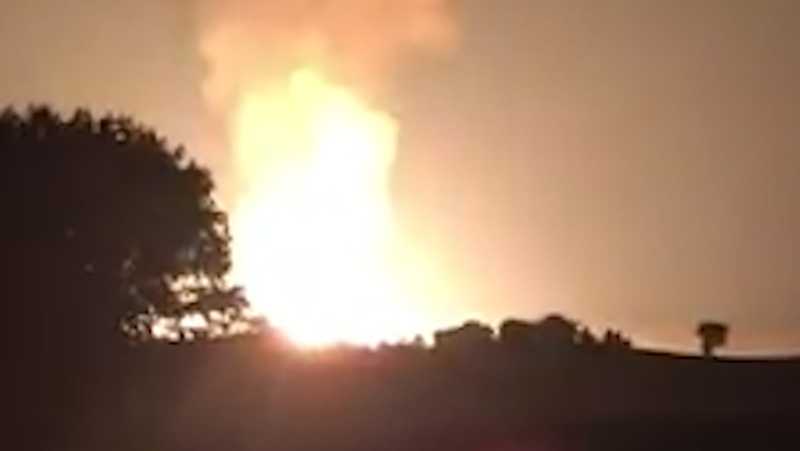 None hurt in natural gas pipeline explosion in West Virginia