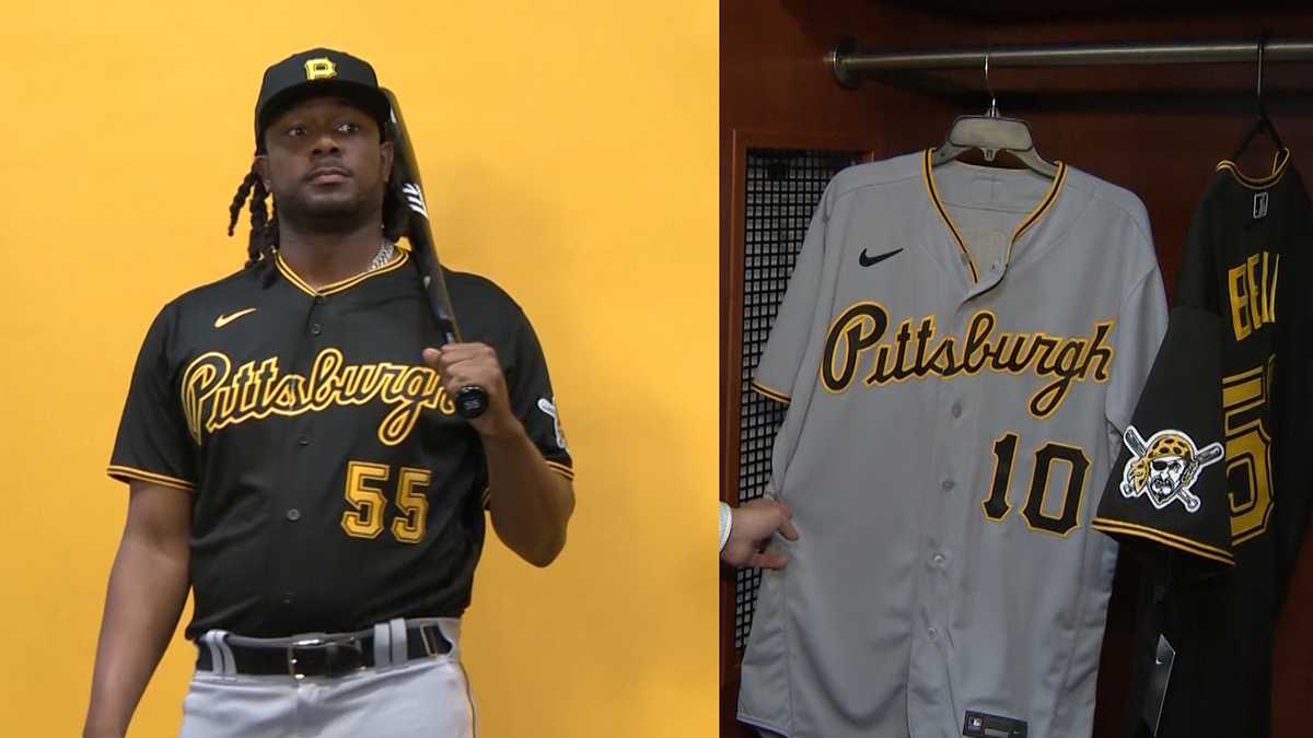 Pirates unveil new black alternate jersey with 'Pittsburgh' script from the  1990s