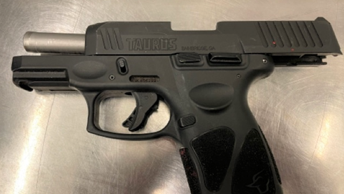 TSA officers prevented a traveler from carrying this loaded gun and ammunition onto her flight at Pittsburgh International Airport on July 21.