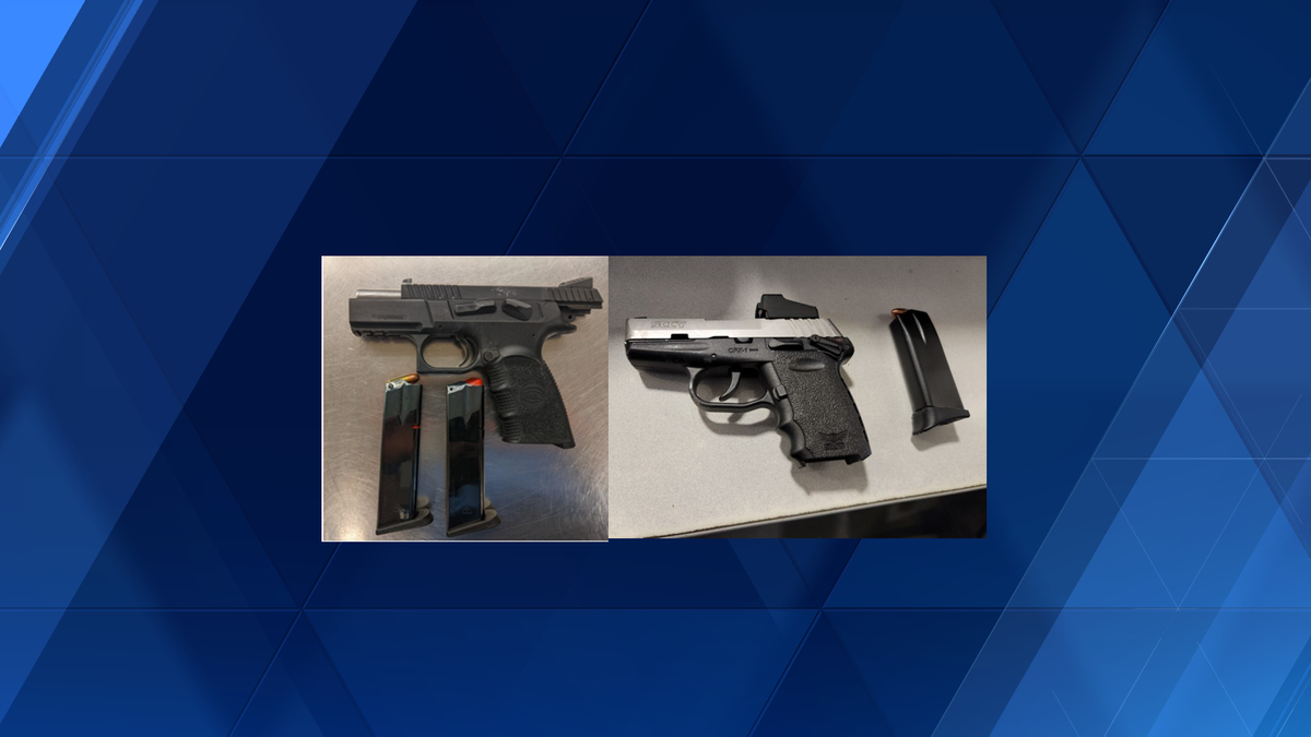 Two guns found at Pittsburgh International Airport Security checkpoint