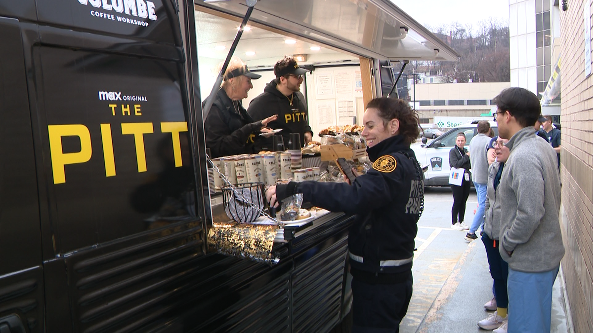 'The Pitt' coffee truck serves workers at Pittsburgh hospital