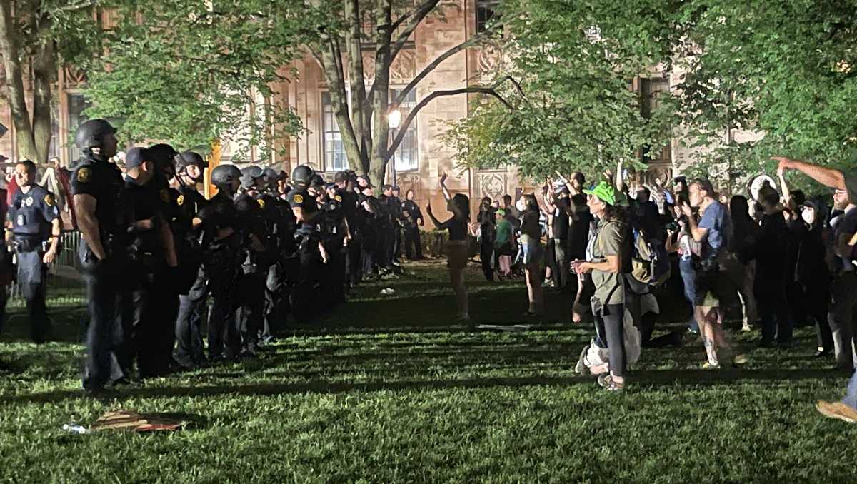 Pitt Protest Pro-Palestinian protest at the University of Pittsburgh
