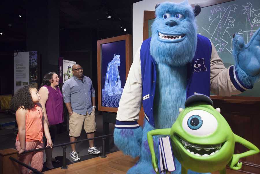 new pixar exhibit opening in october