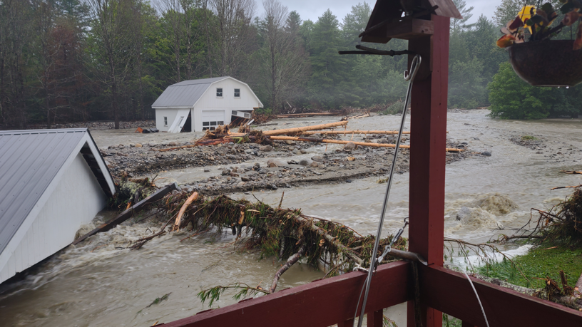 Vermont flooding: See photos of washed out roads, damaged homes across ...