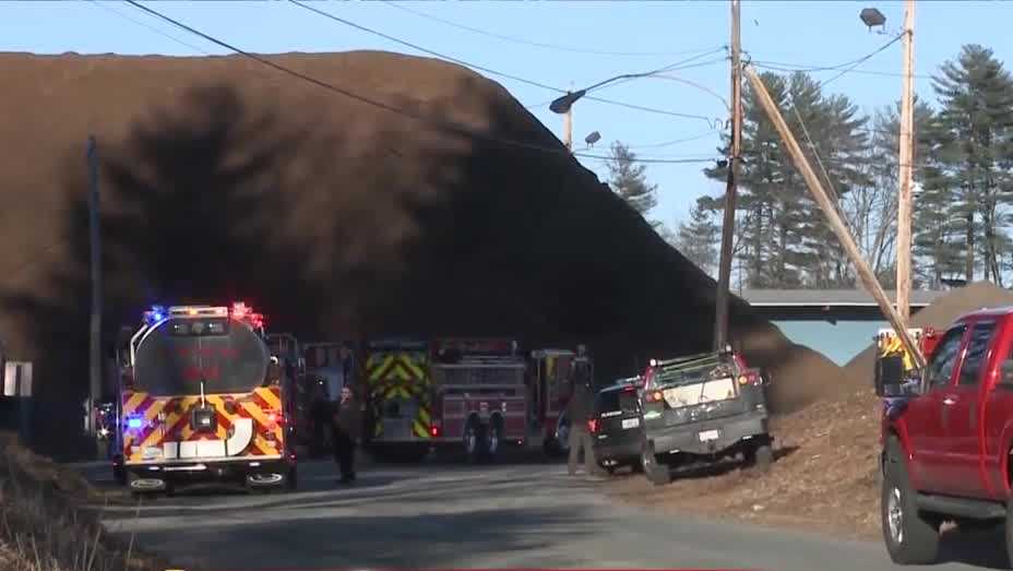 Mulch fire brought under control in Plaistow