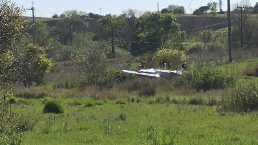 pilot and passenger uninjured after plane crashes in watsonville
