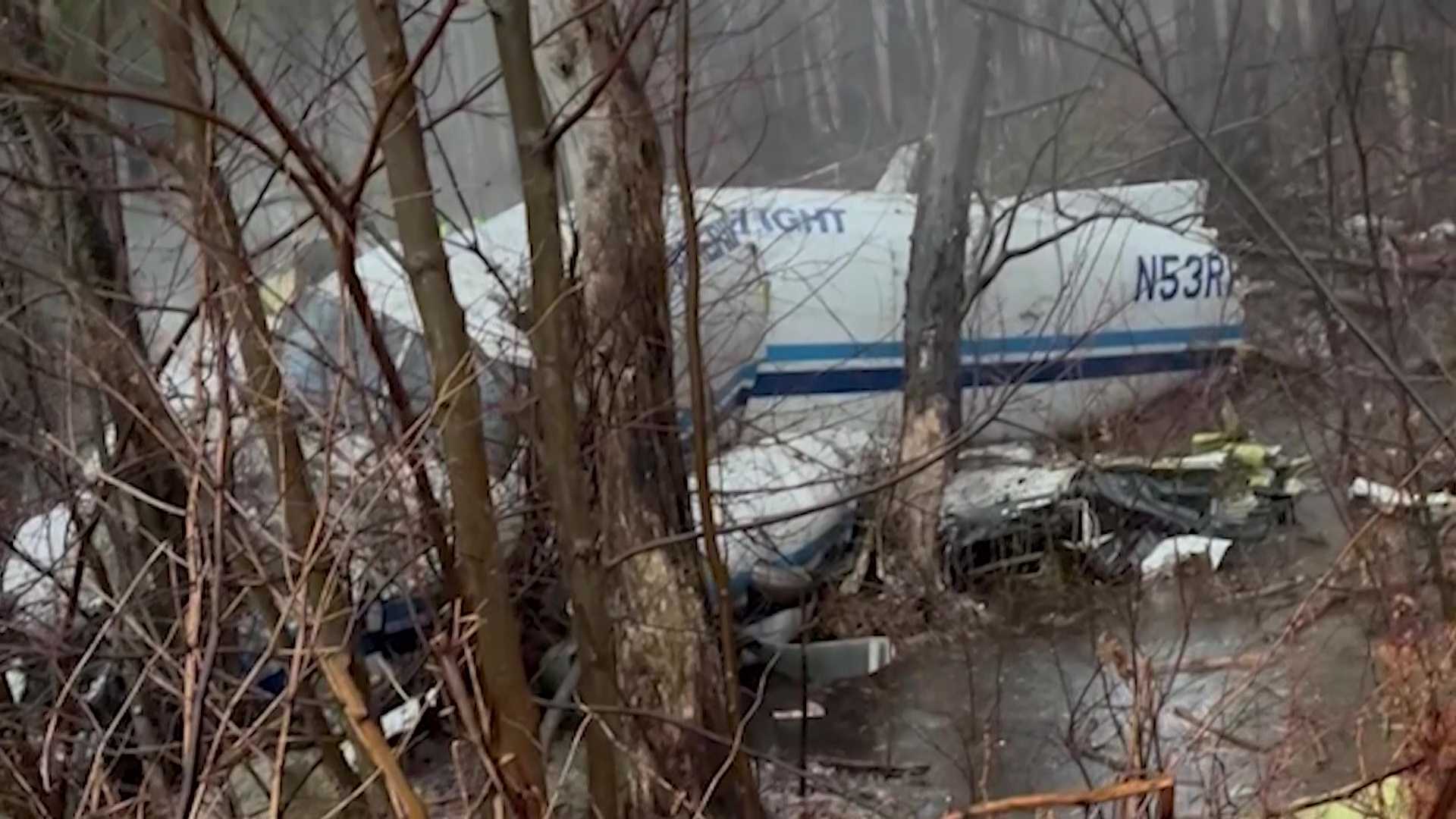 Plane crashes into NH residential neighborhood near airport