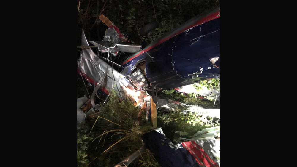 Plane crashes outside Honea Path near private landing strip, injuring 2