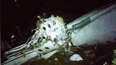 Brazilian soccer team's plane crashes in Colombia; 75 dead