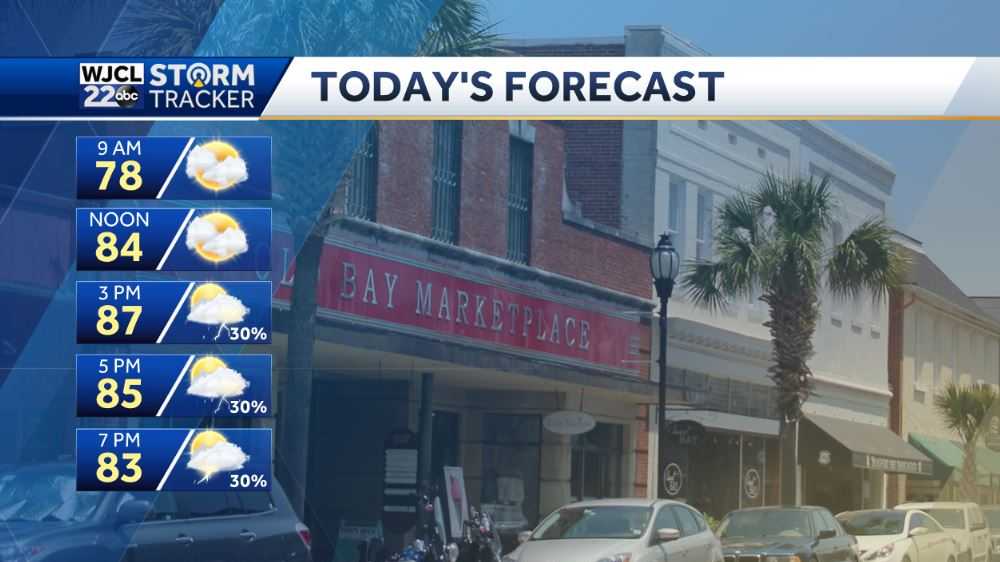 Mainly dry today but more rain is on the way - WJCL