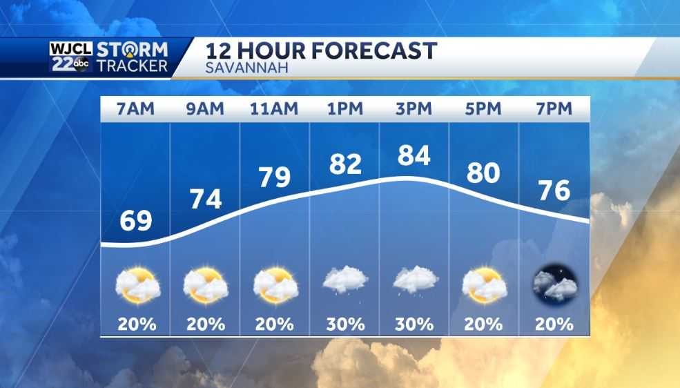 Spotty showers in the forecast with warm temperatures - WJCL