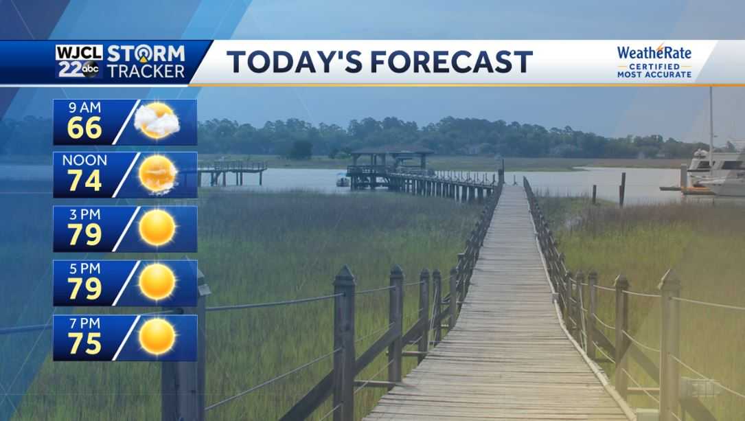 Lots of sun this afternoon and pleasantly warm - WJCL