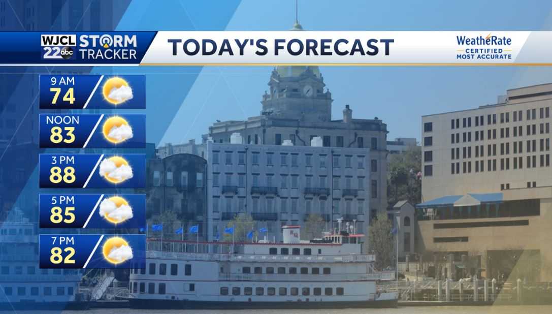 Beautiful weather in the forecast for the weekend - WJCL