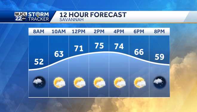 Spring-like weather but cool and wet weather in the forecast