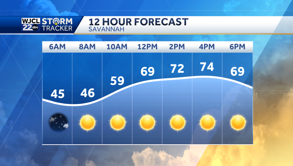 A beautiful spring day with sunshine and pleasant temperatures - WJCL