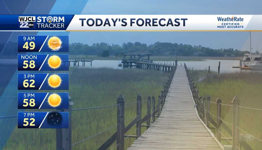 Sunshine returns today but cold weather in the forecast - WJCL