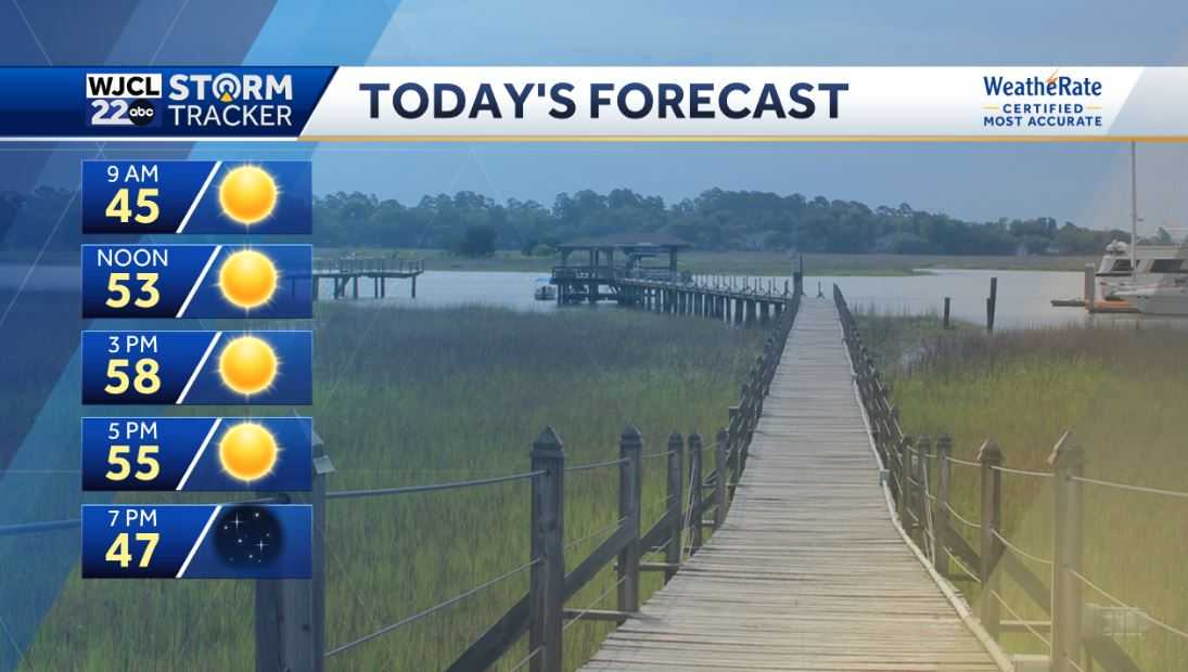 Dry weather next few days but umbrella needed this weekend - WJCL