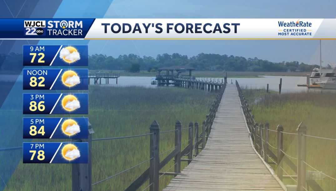 Dry & warm this weekend, plus tracking rain & storms by Monday - WJCL