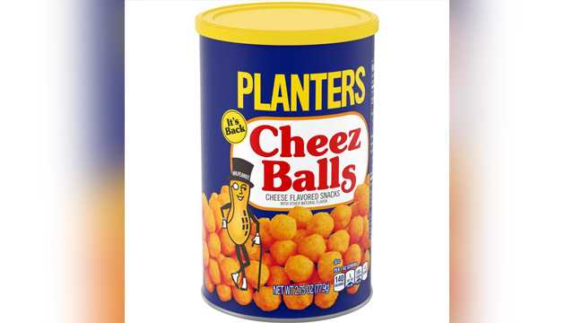 Beginning in July, Planters Cheez Balls and Cheez Curls will roll out on grocery store shelves nationwide and online, starting at a suggested retail price of $1.99. 