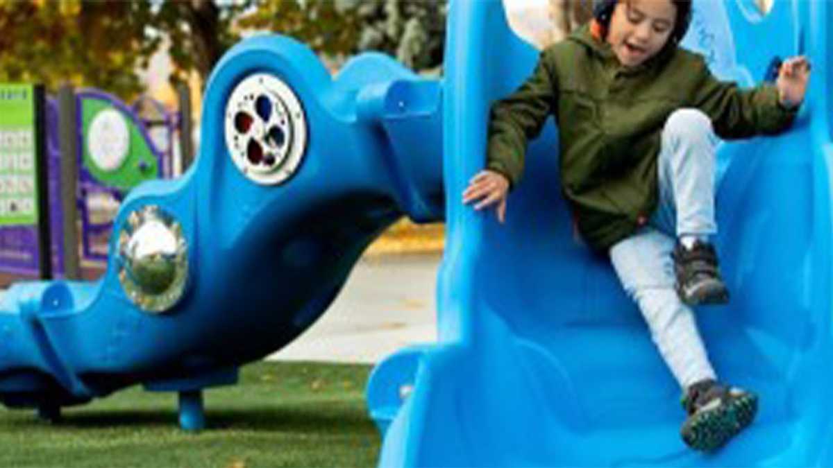 New inclusive playground opens in New Albany for children with disabilities