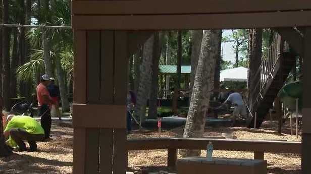 Community in Brevard County comes together to rebuild playground in memory of child - Vimarsana News