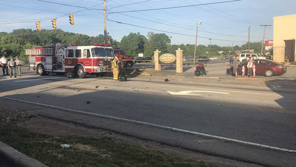 One person dead after crash involving motorcycle, coroner says