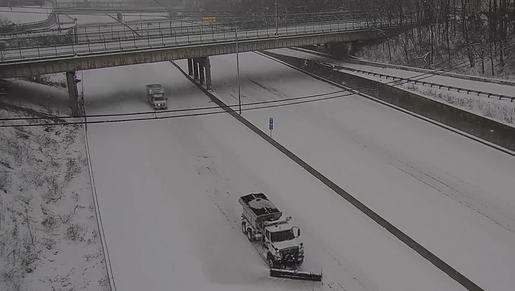 VIDEO: Snow plow escorts ambulance during winter storm in Ohio