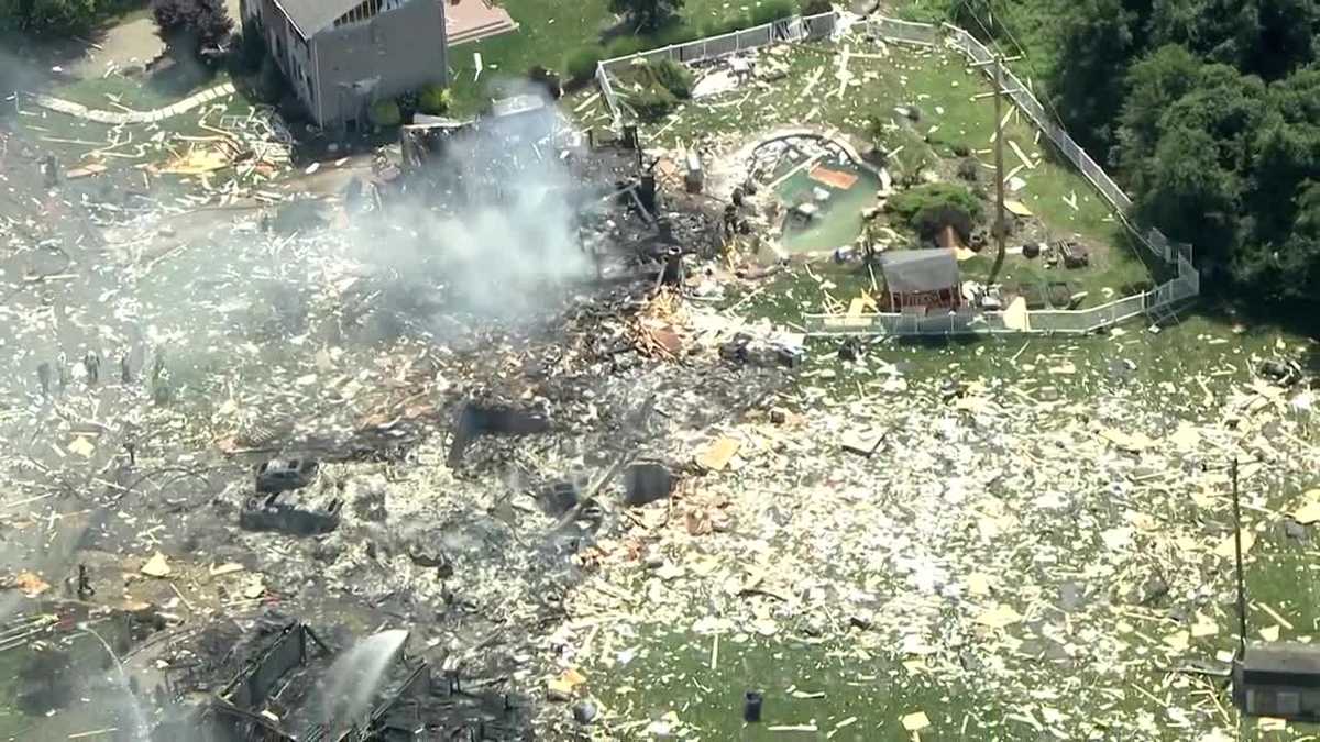 Plum house explosion leaves three homes destroyed 12 damaged WTAE Pittsburgh Plum house explosion leaves three homes destroyed 12 damaged WTAE Pittsburgh