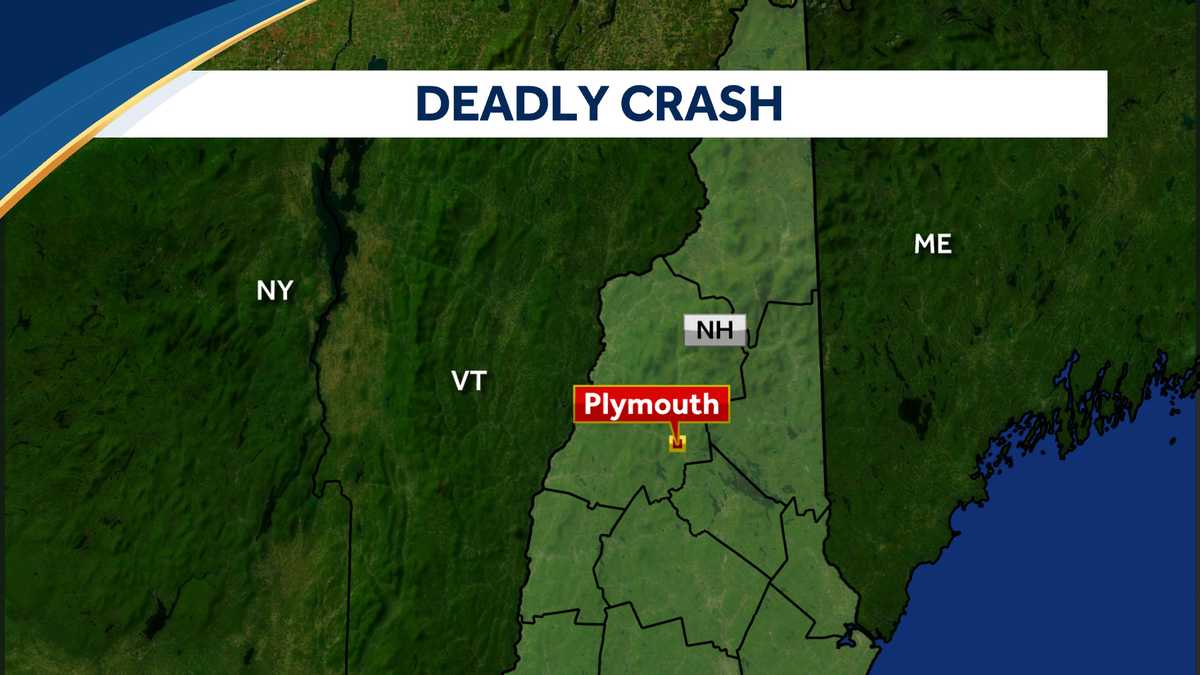 Police: Driver dead after crash in Plymouth, New Hampshire