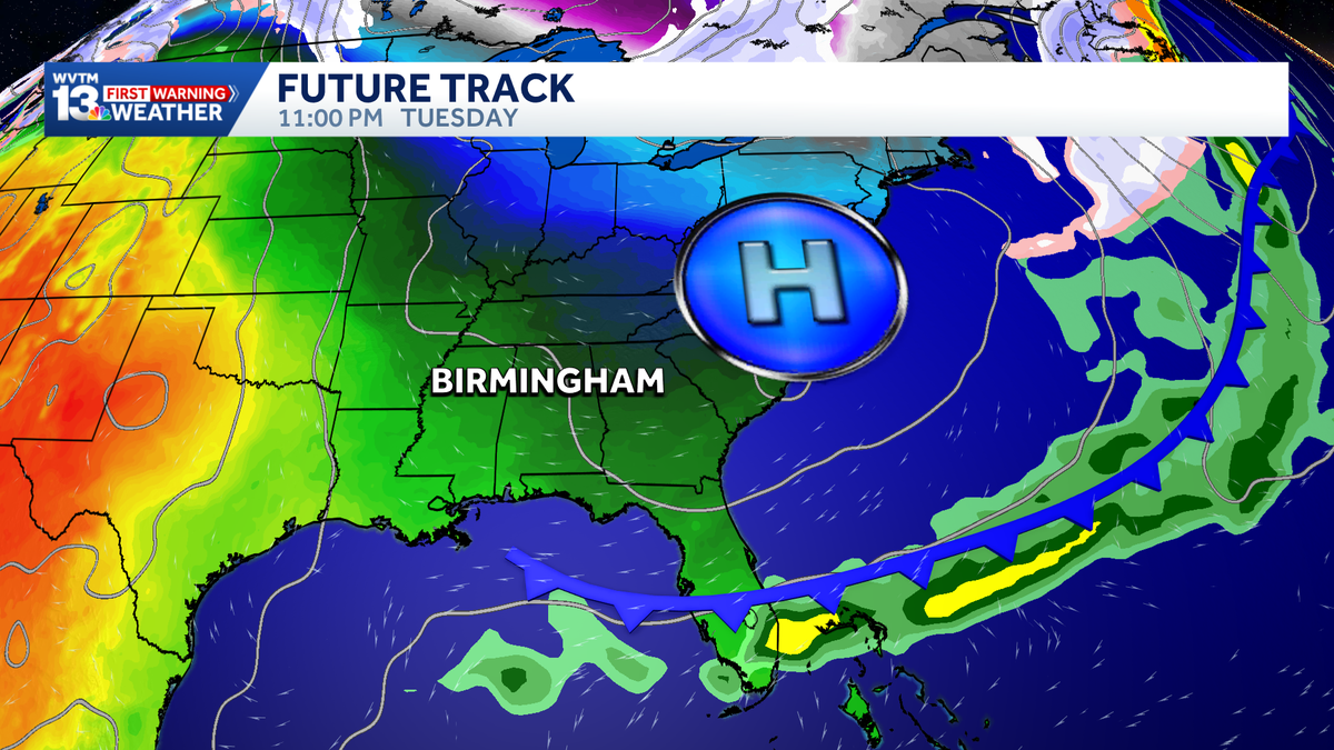 Alabama days get warmer as we move into the first official weekend of spring