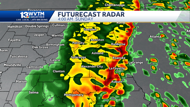 Alabama forecast