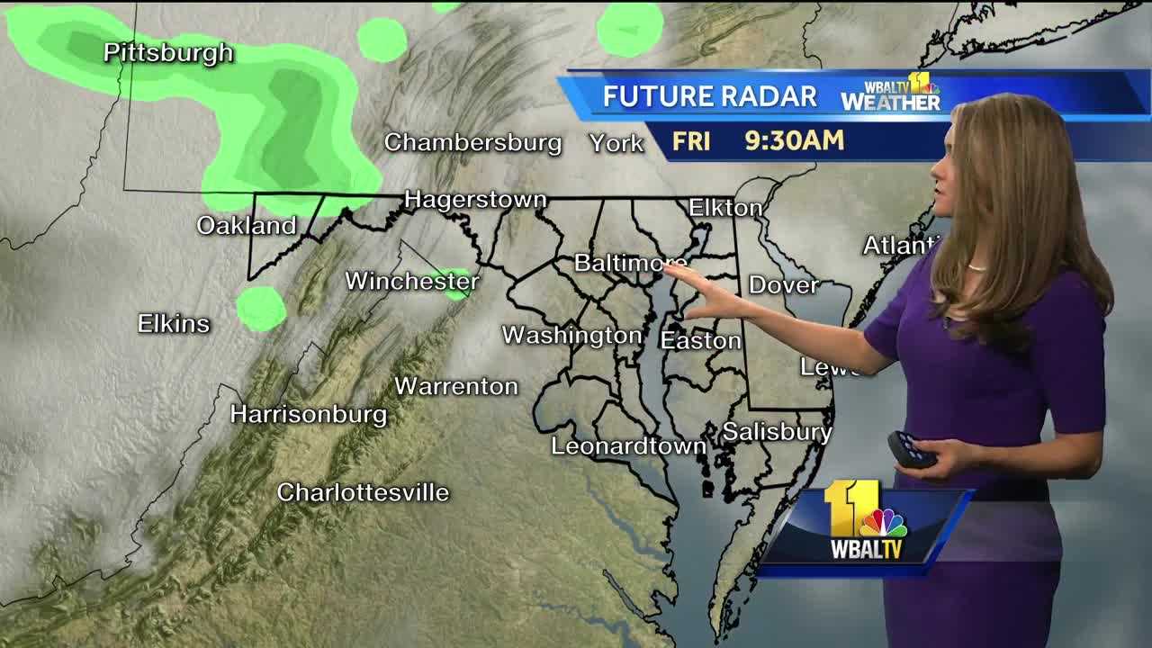 Cloudy, Windy, Mild On Friday