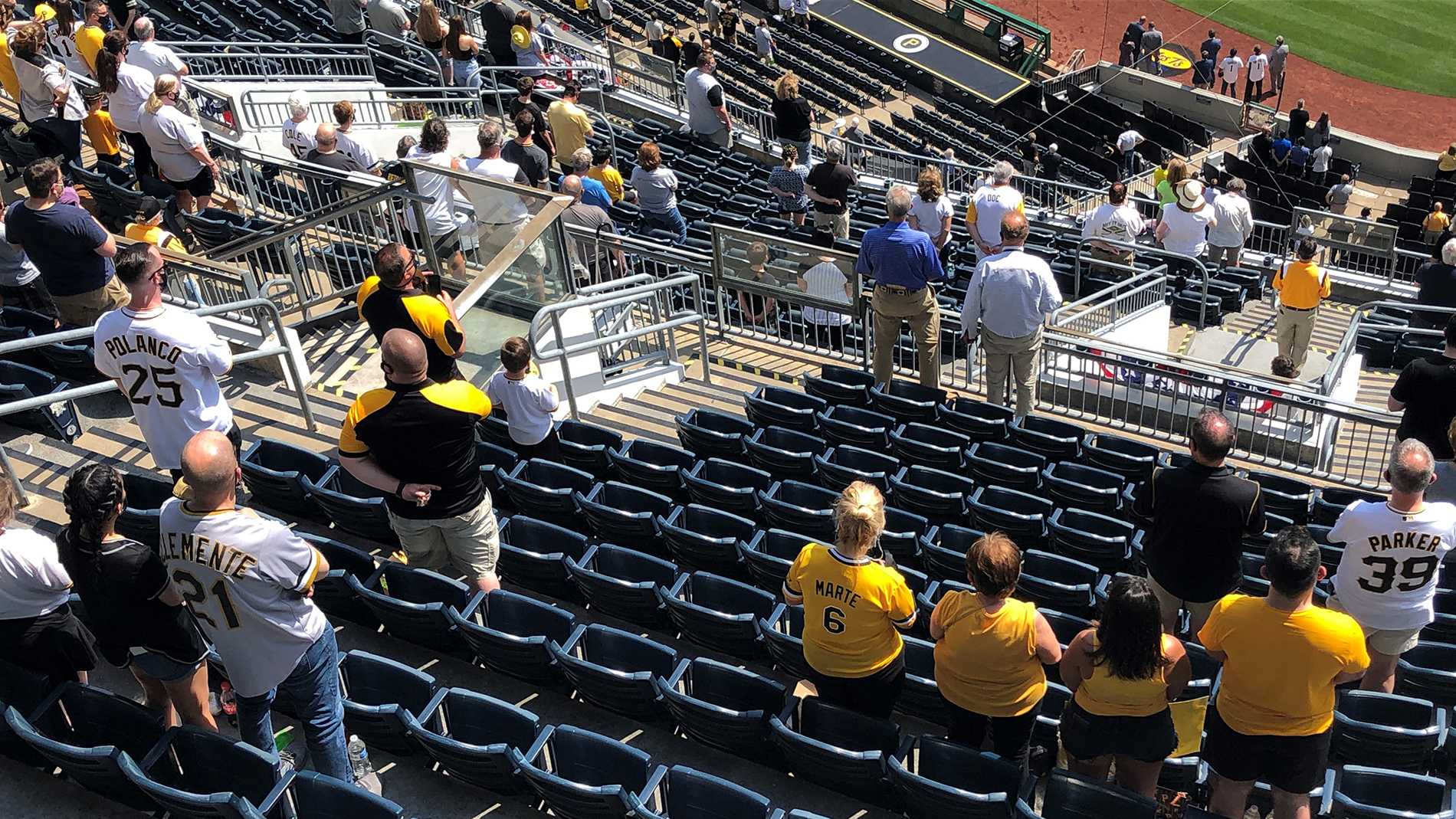 Nothing beats sitting in these seats': Pirates fans celebrate start of  're-opening weekend' at PNC Park