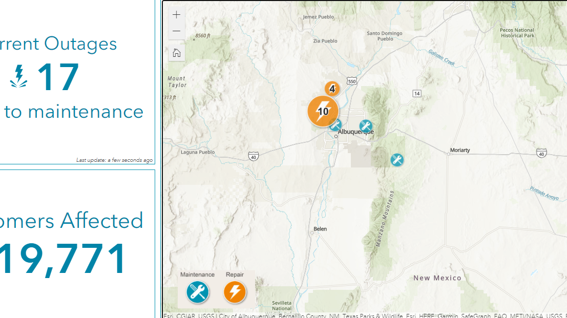 PNM restores power after nearly 20K customers go dark