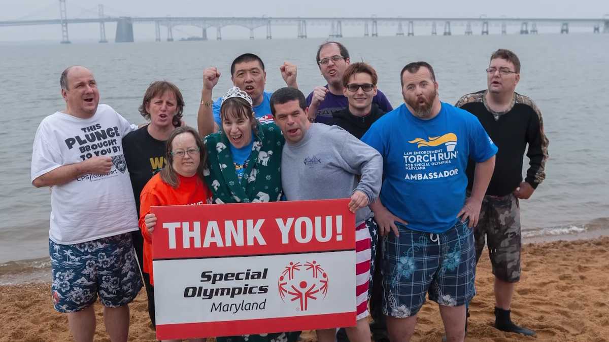 Remembering 25 years of Maryland State Police Polar Bear Plunge