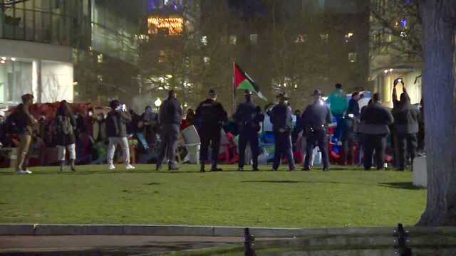 Crowd of protesters at Mass. campus encampment grows, police presence returns - Vimarsana News