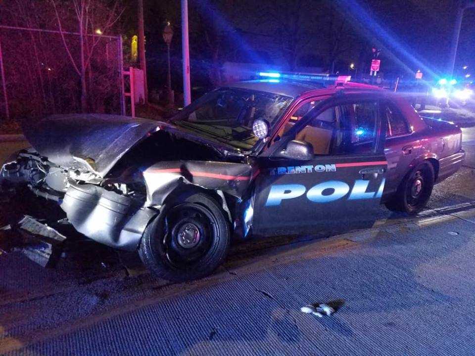 Police Officer Hospitalized After Distracted Driver Hits Cruiser In ...