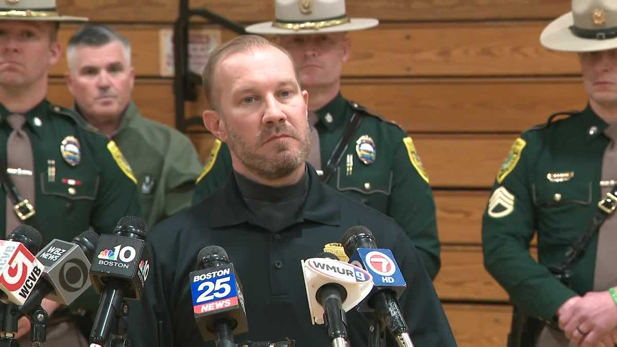 Video: Police give update after officer shot in Raymond - WMUR