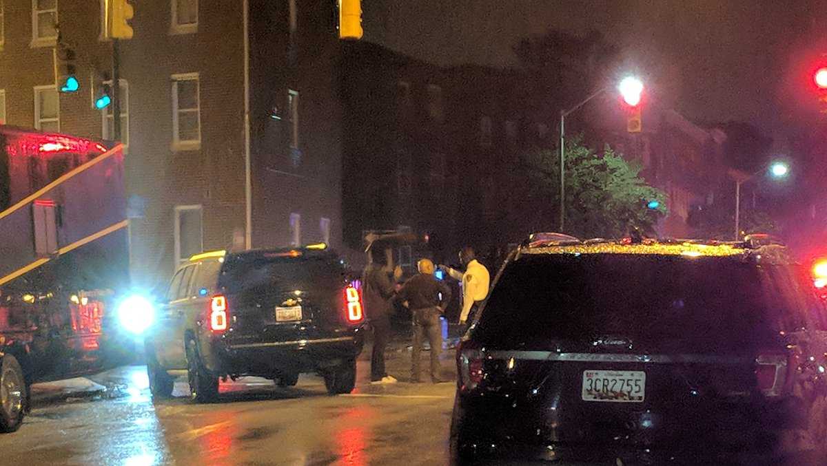 Officer injured, suspect killed in west Baltimore shootout