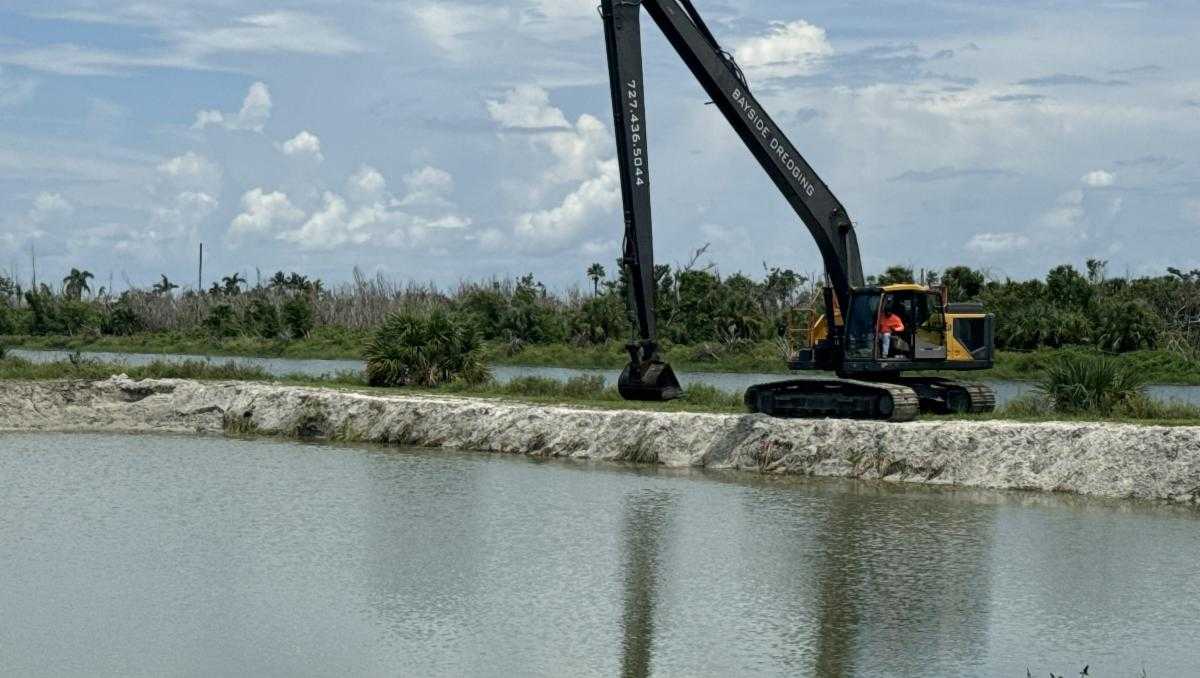 Restoration of Pond Apple Park pond bank begins, city of Sanibel announces