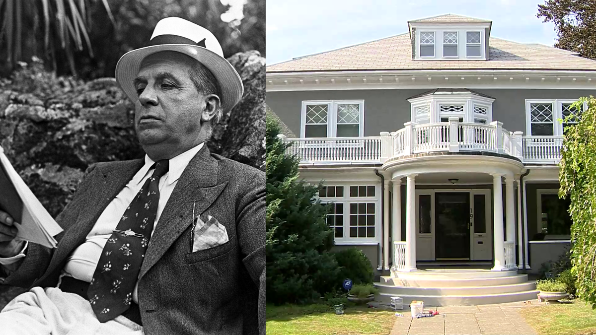 ボストン/マサチューセッツ Mass. mansion once owned by Charles Ponzi on the market for