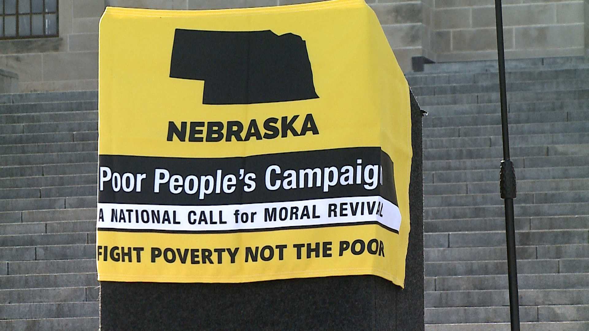 'Poor People's Campaign' Rallies At Nebraska State Capitol