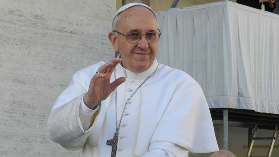 Pope Francis pictured in 2013