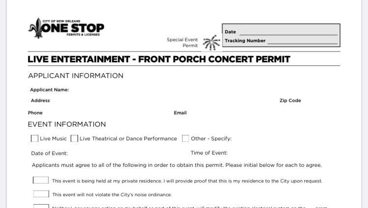Want to host a porch concert? Make sure you have a permit first - Vimarsana News