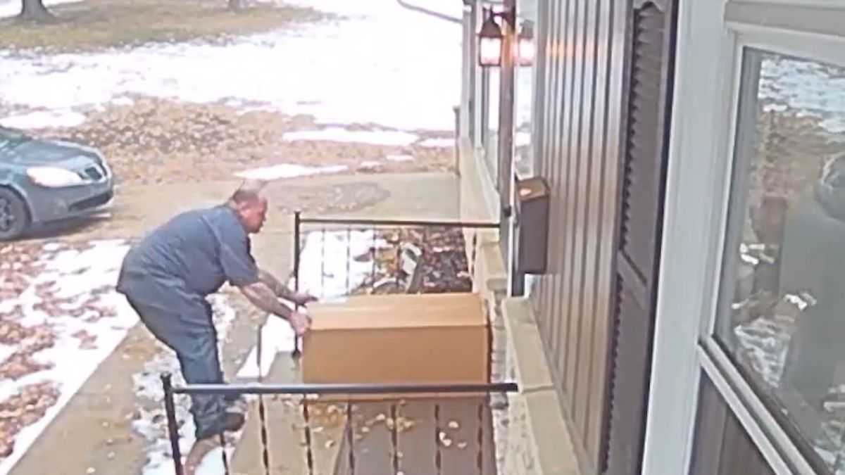 Police plan to catch porch pirates with help of GPS trackers