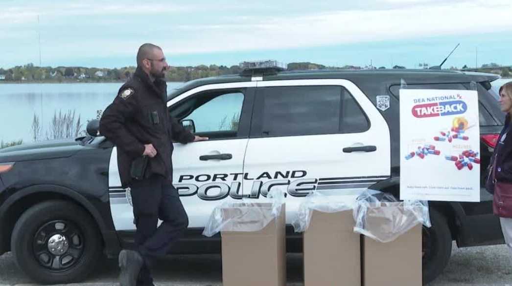 Portland PD participates in Prescription Drug Take Back Day
